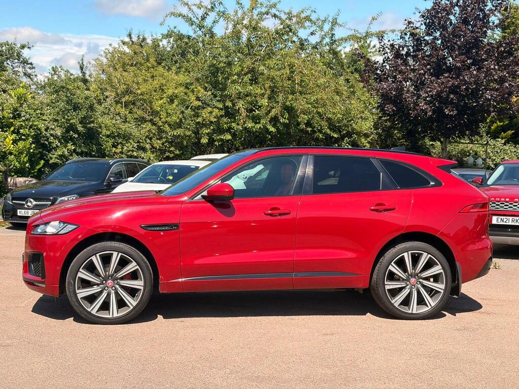 Jaguar F-Pace 3.0 D300 V6 S Awd Euro 6 Ss Red #4