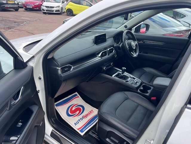 Mazda CX-5 D Sport Nav SP67YZY White #4