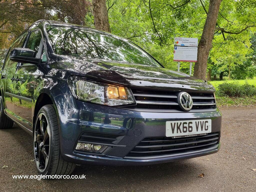 Volkswagen Caddy Maxi Panel Van 2.0 Tdi C20 Bluemotion Tech Highline Lwb Blue #5