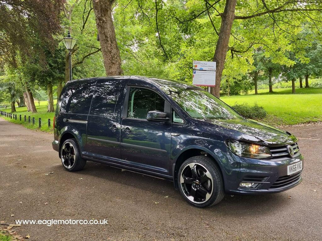 Volkswagen Caddy Maxi Panel Van 2.0 Tdi C20 Bluemotion Tech Highline Lwb Blue