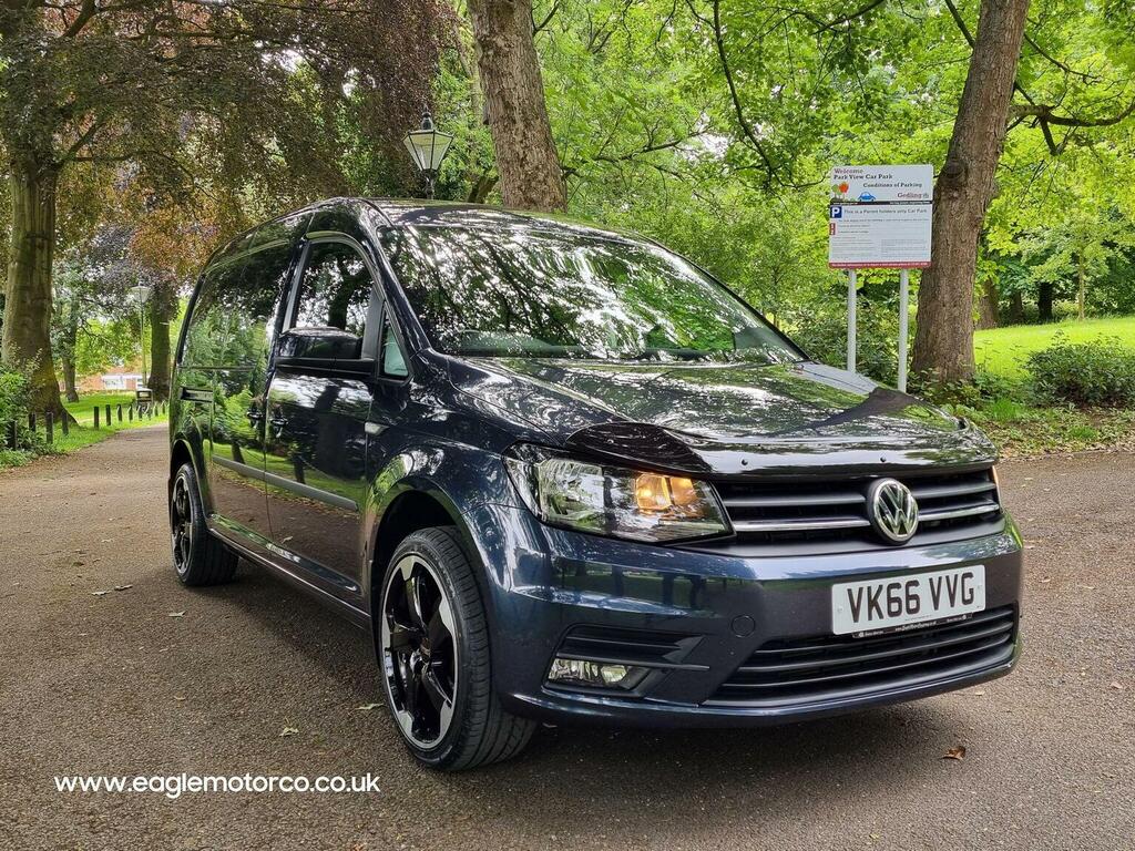 Volkswagen Caddy Maxi Panel Van 2.0 Tdi C20 Bluemotion Tech Highline Lwb Blue #4