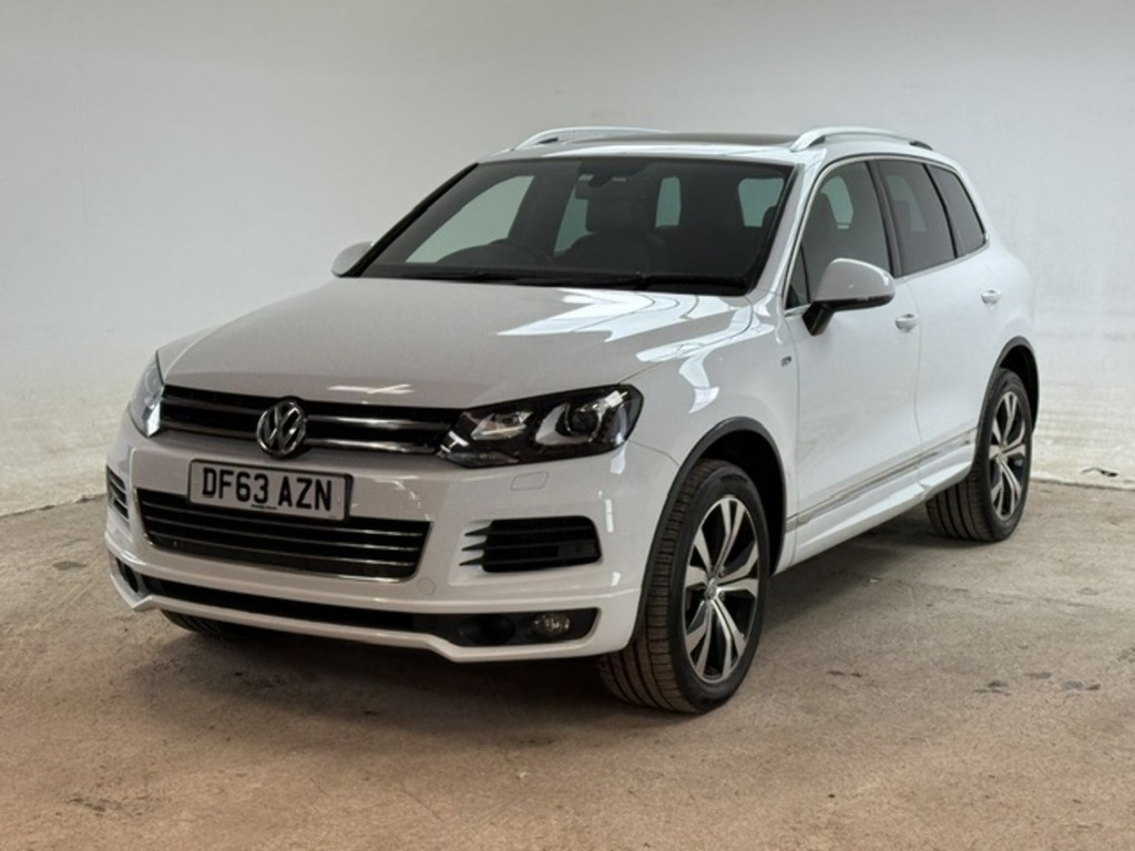 Volkswagen Touareg Tdi V6 Bluemotion Tech R-line U656 White #3