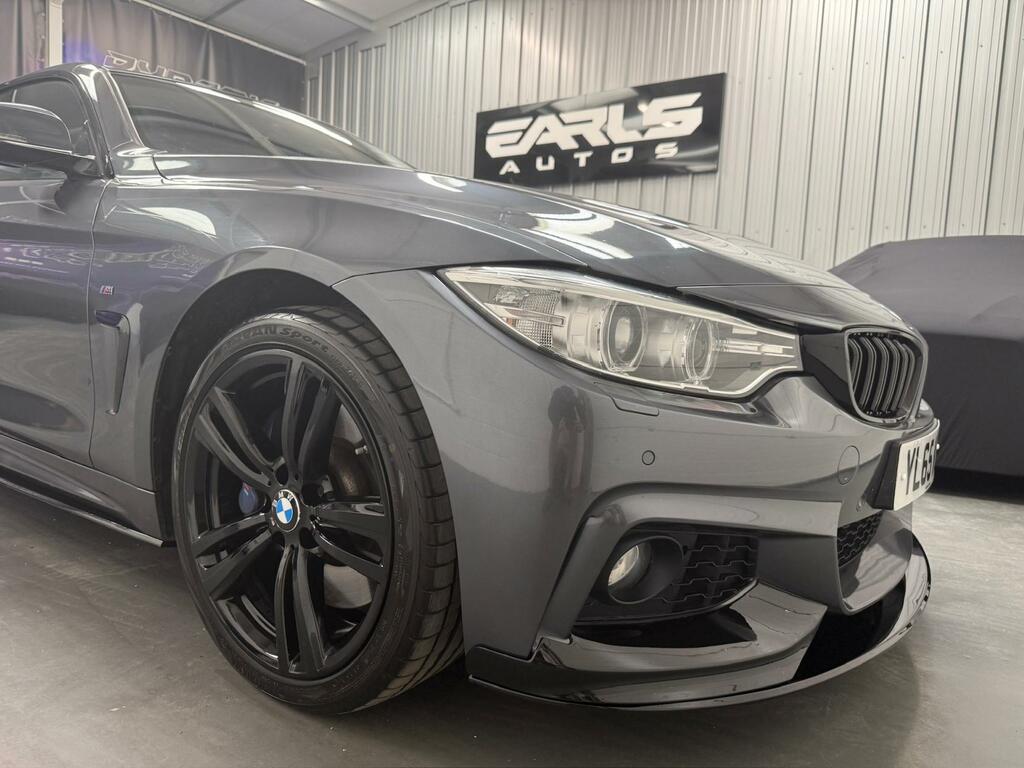BMW 4 Series Gran Coupe 3.0 435D M Sport Coupe Xdrive Euro YL65KZO Grey #4
