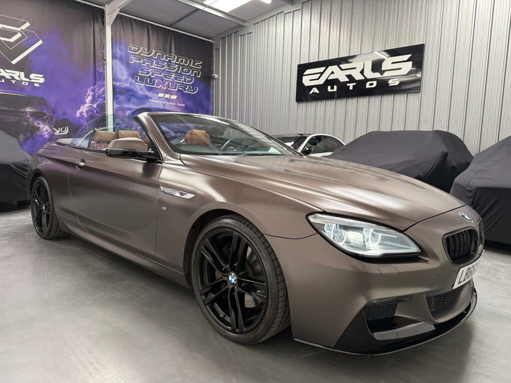 BMW 6 Series 3.0 640D M Sport Convertible Euro Brown #2