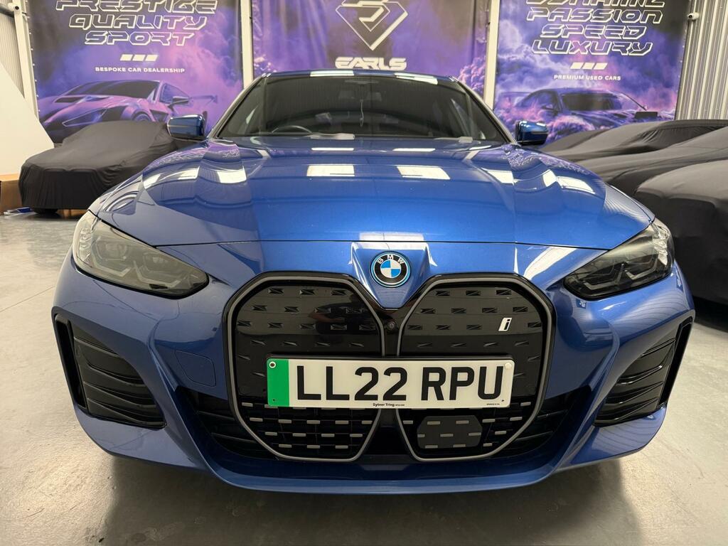 BMW i4 40 83.9Kwh M Sport Gran Coupe Ed Blue #5