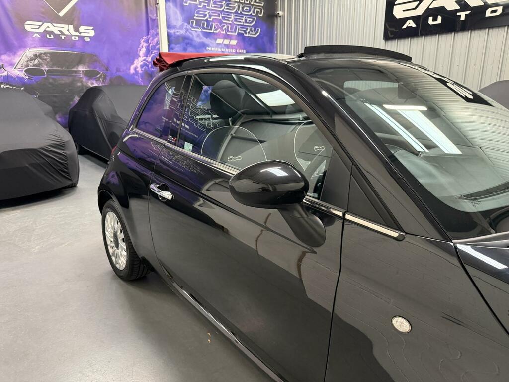 Fiat 500C 0.9 Twinair Lounge Convertible E Black #3