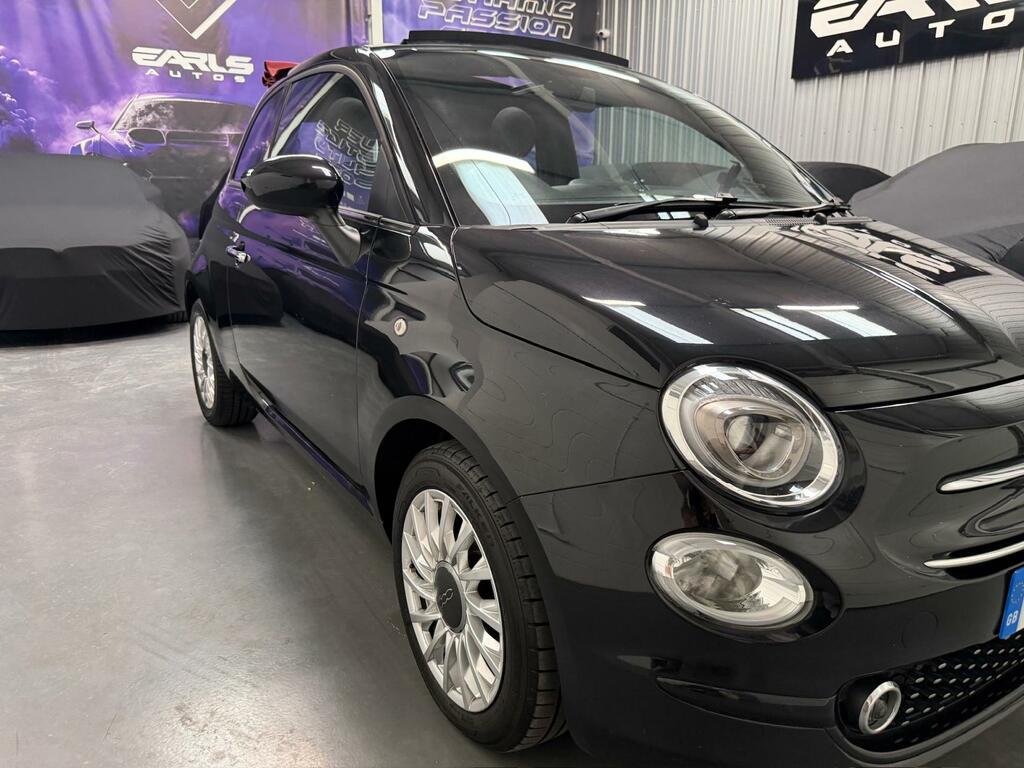 Fiat 500C 0.9 Twinair Lounge Convertible E Black #2
