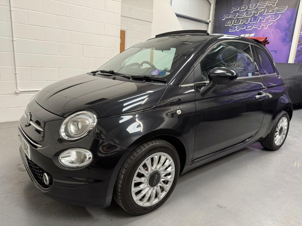 Fiat 500C Manual Black #9