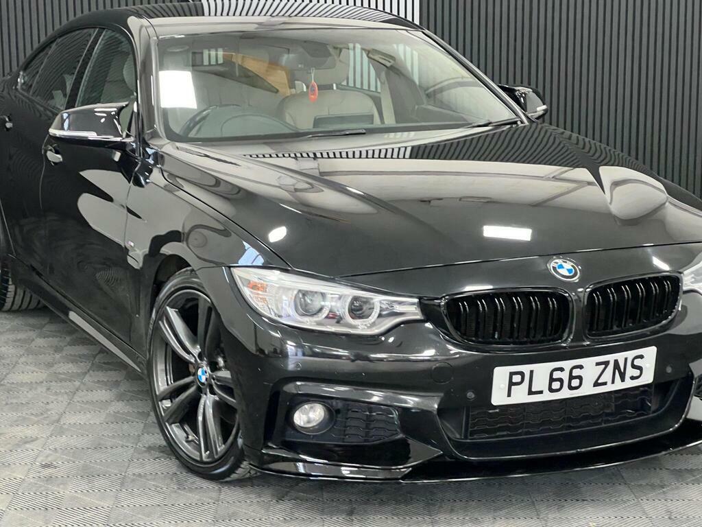 BMW 4 Series Gran Coupe Hatchback White #10