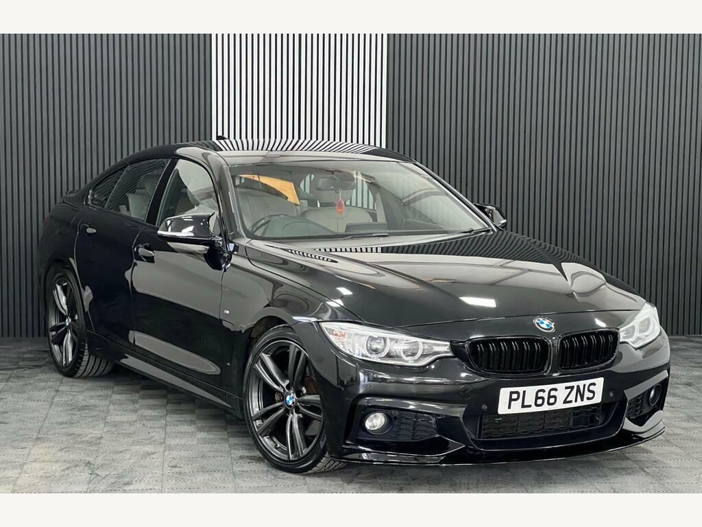 BMW 4 Series Gran Coupe Hatchback White #15