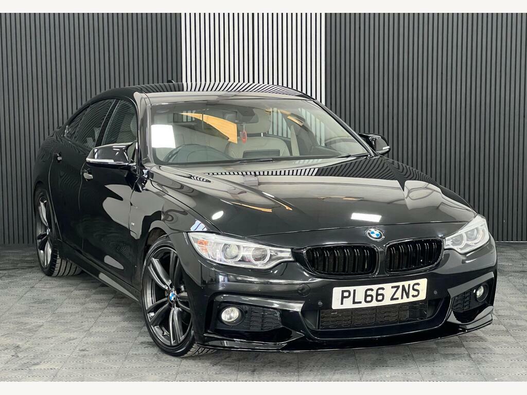 BMW 4 Series Gran Coupe Hatchback White #14