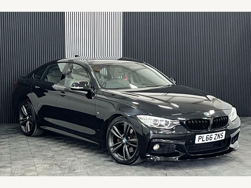 BMW 4 Series Gran Coupe Hatchback White #8