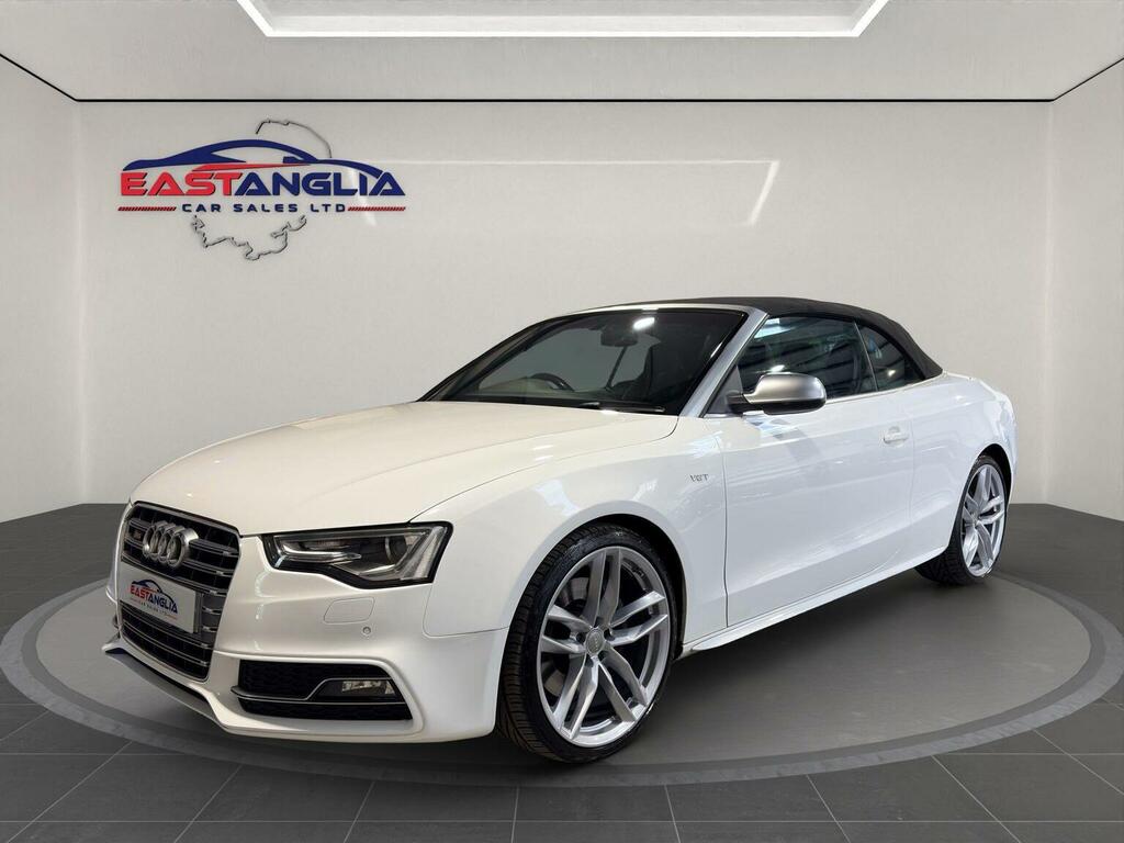 Audi S5 Convertible 3.0 Tfsi V6 Cabriolet S Tronic Quattro White