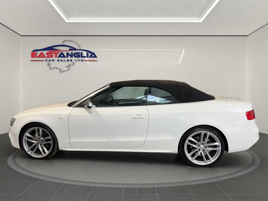 Audi S5 Convertible 3.0 Tfsi V6 Cabriolet S Tronic Quattro White #2