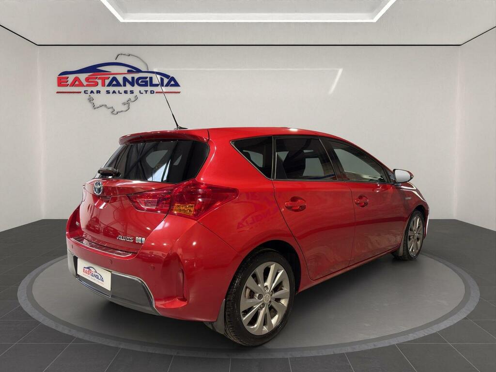 Toyota Auris Hatchback 1.8 Vvt-h Excel Cvt Euro 5 Ss 20 Red #6