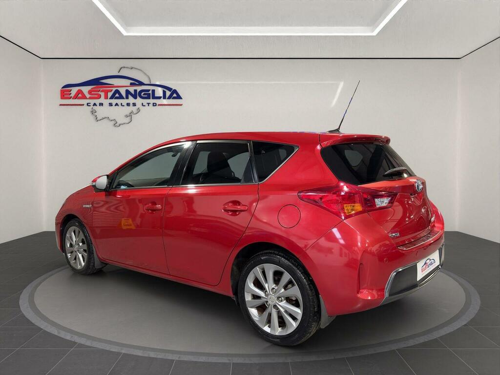 Toyota Auris Hatchback 1.8 Vvt-h Excel Cvt Euro 5 Ss 20 Red #4