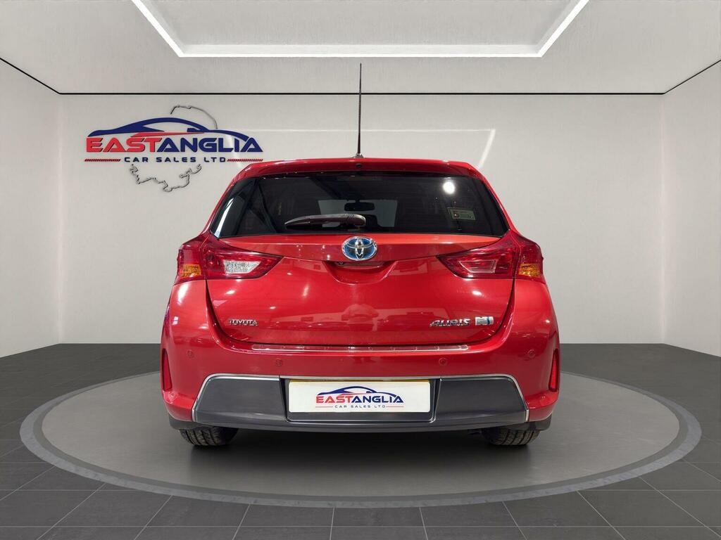 Toyota Auris Hatchback 1.8 Vvt-h Excel Cvt Euro 5 Ss 20 Red #5