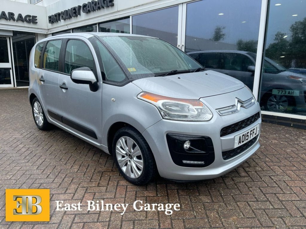 Citroen C3 Picasso 2015 1.6 Hdi Vtr Mpv Euro 5 90 Silver