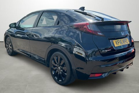 Honda Civic 1.8 I-vtec Se Black #3