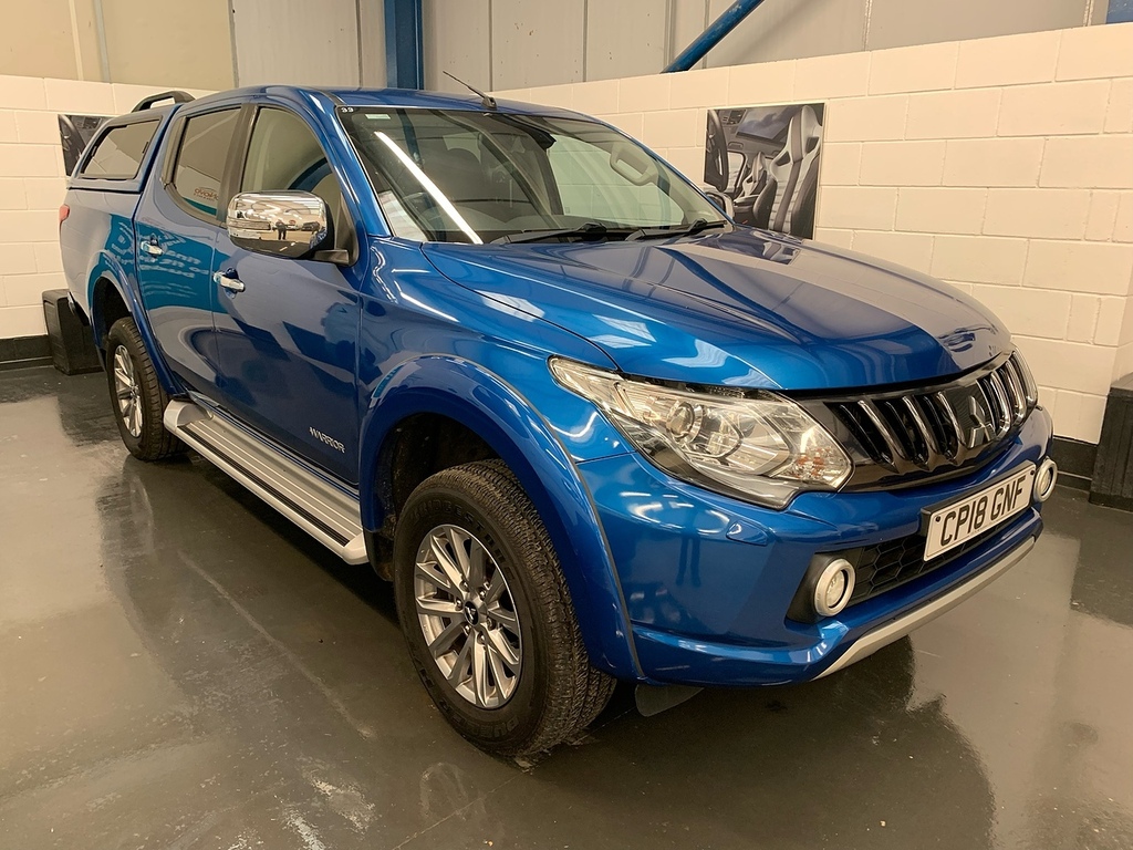 Mitsubishi L200 Di-d Dc Warrior U3146 Ulez Blue