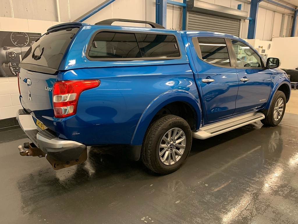 Mitsubishi L200 Di-d Dc Warrior U3146 Ulez CP18GNF Blue #4