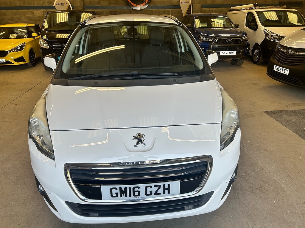 Peugeot 5008 Bluehdi Active U3103 Ulez White #2