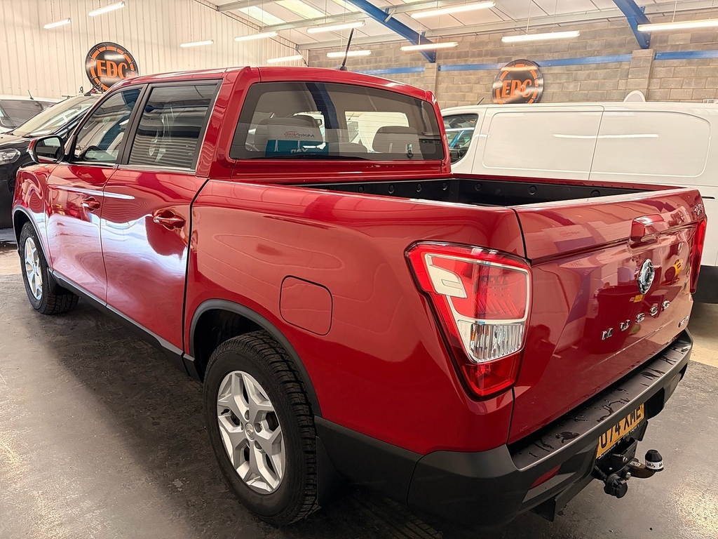 SsangYong Musso D Ex U3149 Ulez Red #4