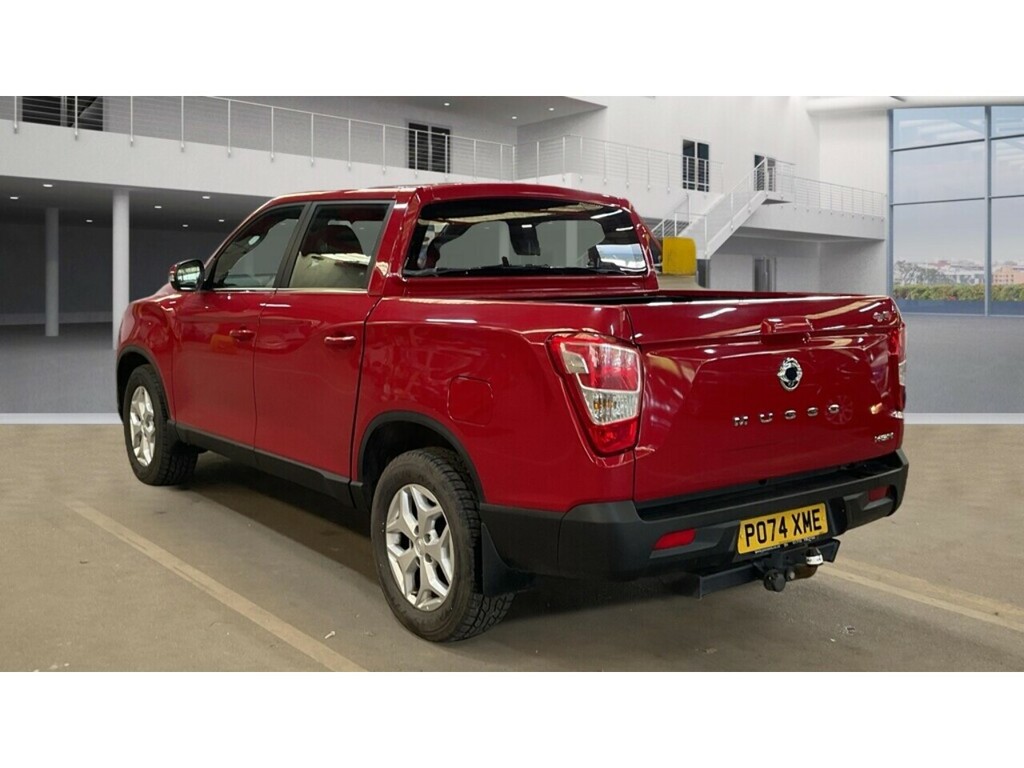 SsangYong Musso D Ex U3149 Ulez Red #3