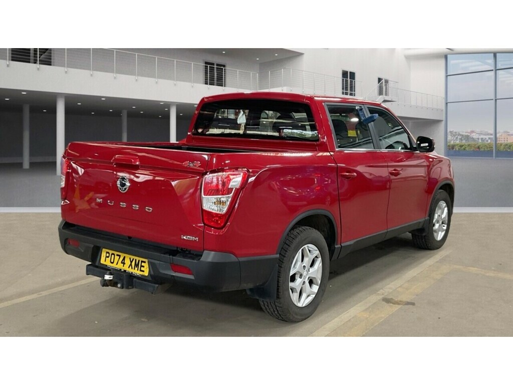 SsangYong Musso D Ex U3149 Ulez Red #4