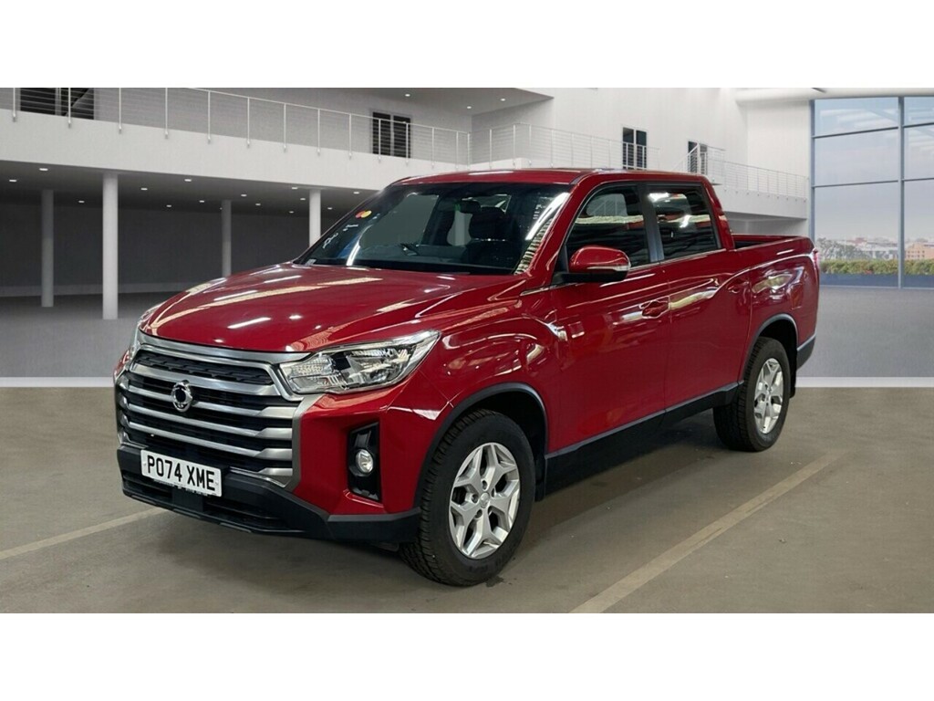 SsangYong Musso D Ex U3149 Ulez Red #2