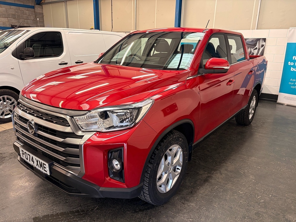 SsangYong Musso D Ex U3149 Ulez Red #3