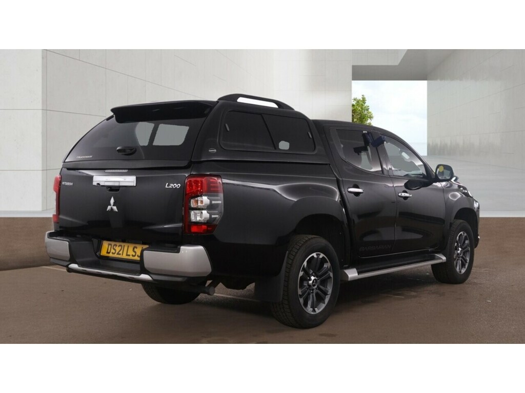 Mitsubishi L200 Di-d Dc Barbarian U3161 Ulez Black #4