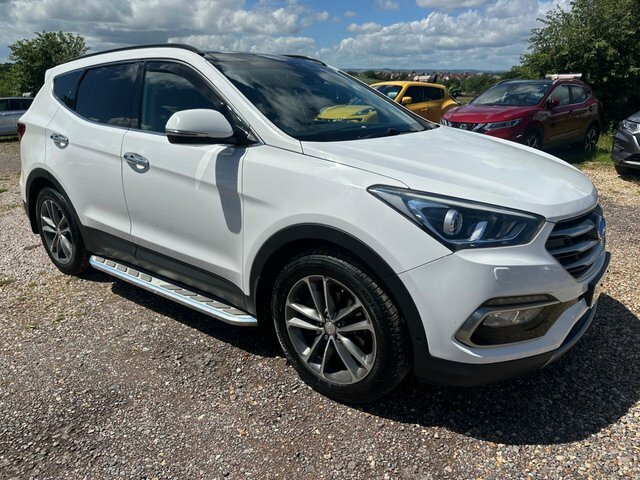 Hyundai Santa Fe 2.2 Crdi Blue Drive Premium Se Suv White