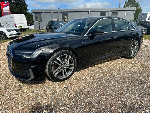 Audi A6 Saloon 2.0 Tdi 40 S Line Saloon S Tronic Euro DV68OJC Black #6