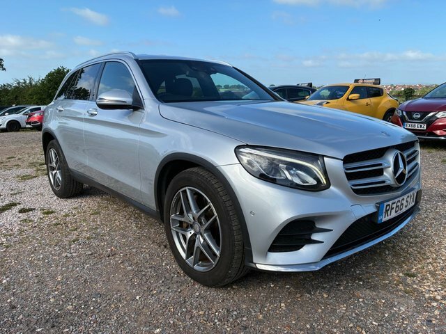 Mercedes-Benz GLC Class 2.1 Glc220d Amg Line Suv G-tronic 4Mati Silver