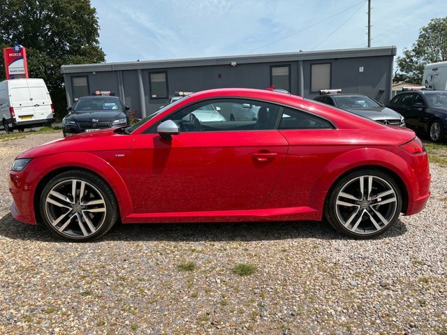 Audi TT 2.0 Tdi Ultra S Line Coupe Euro Red #6