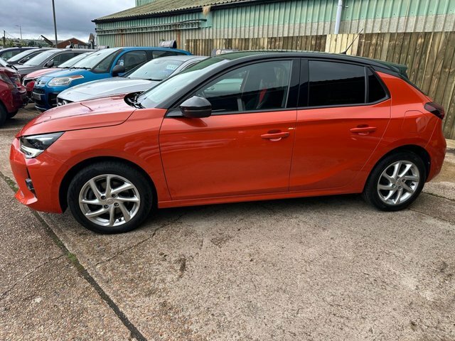 Vauxhall Corsa 1.2 Turbo Sri Premium Hatchback WN70KVL Orange #5