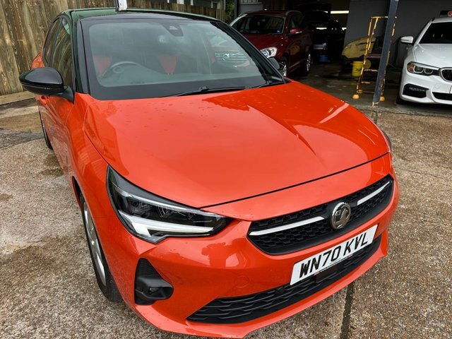 Vauxhall Corsa 1.2 Turbo Sri Premium Hatchback WN70KVL Orange #2