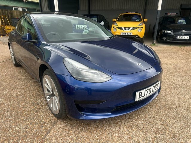 Tesla Model 3 Standard Range Plus Saloon Rwd Blue #3