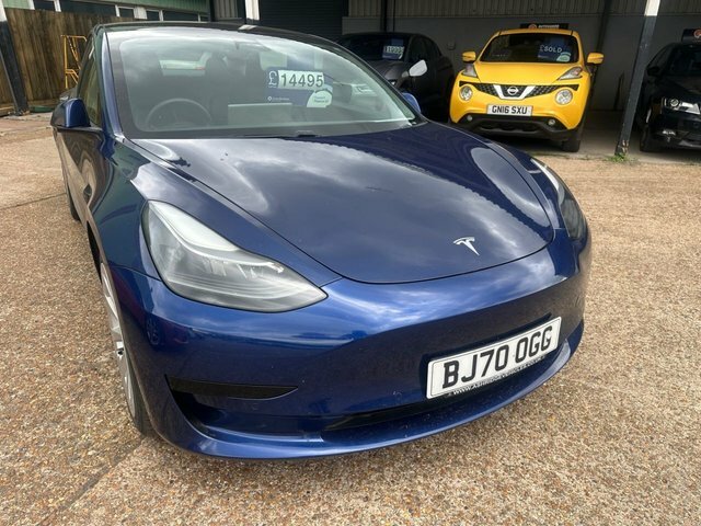 Tesla Model 3 Standard Range Plus Saloon Rwd Blue #4