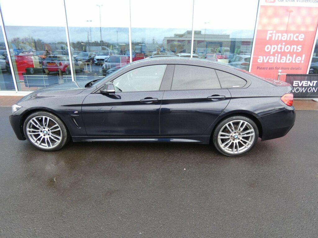 BMW 4 Series 2.0 420D M Sport Euro 6 Ss YC19UUV Black #6