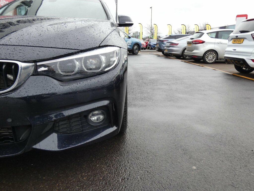 BMW 4 Series 2.0 420D M Sport Euro 6 Ss YC19UUV Black #5