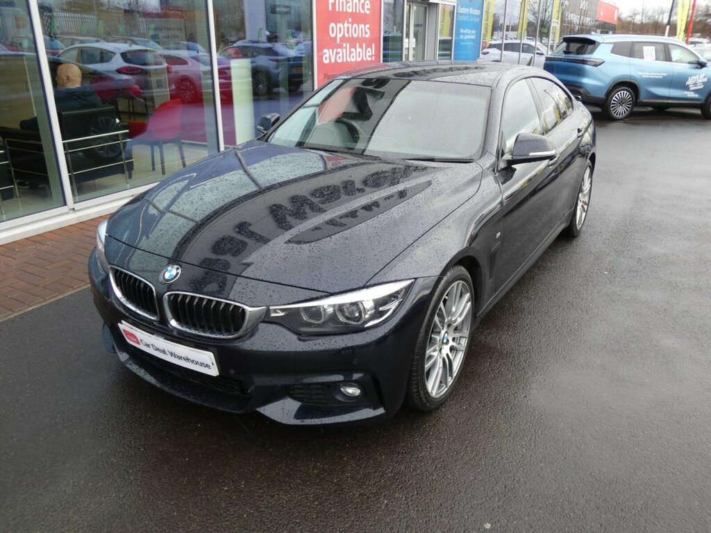 BMW 4 Series 2.0 420D M Sport Euro 6 Ss YC19UUV Black #3