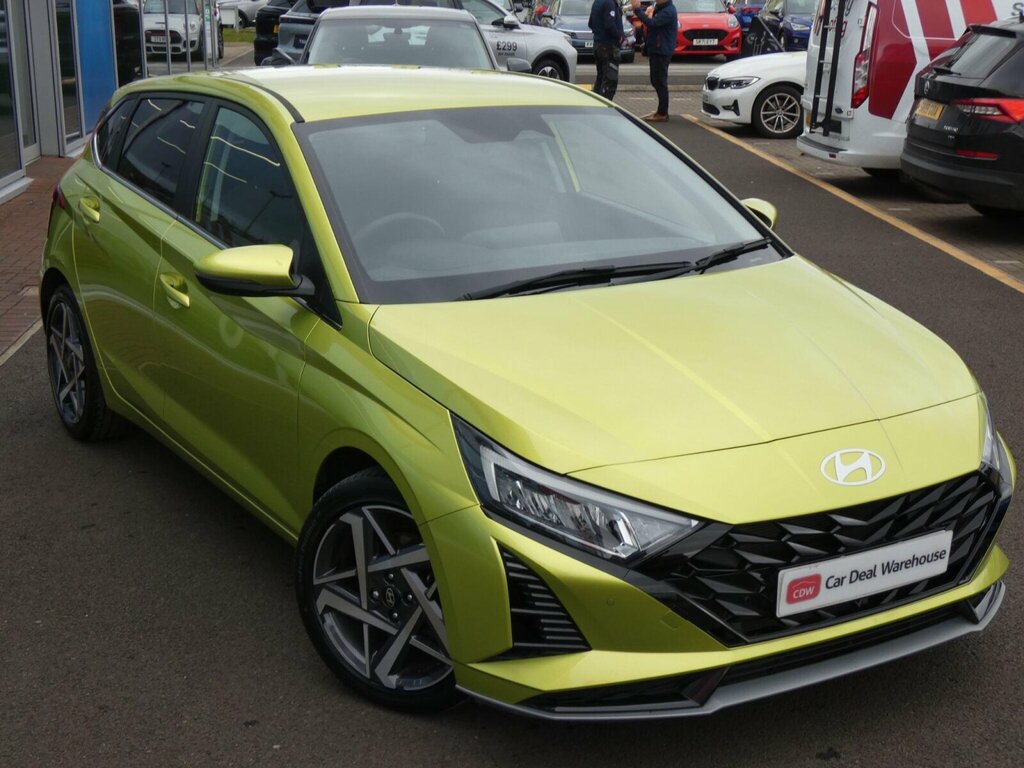 Hyundai I20 1.0 T-gdi Premium Euro 6 Ss EJ75XFB Green #2