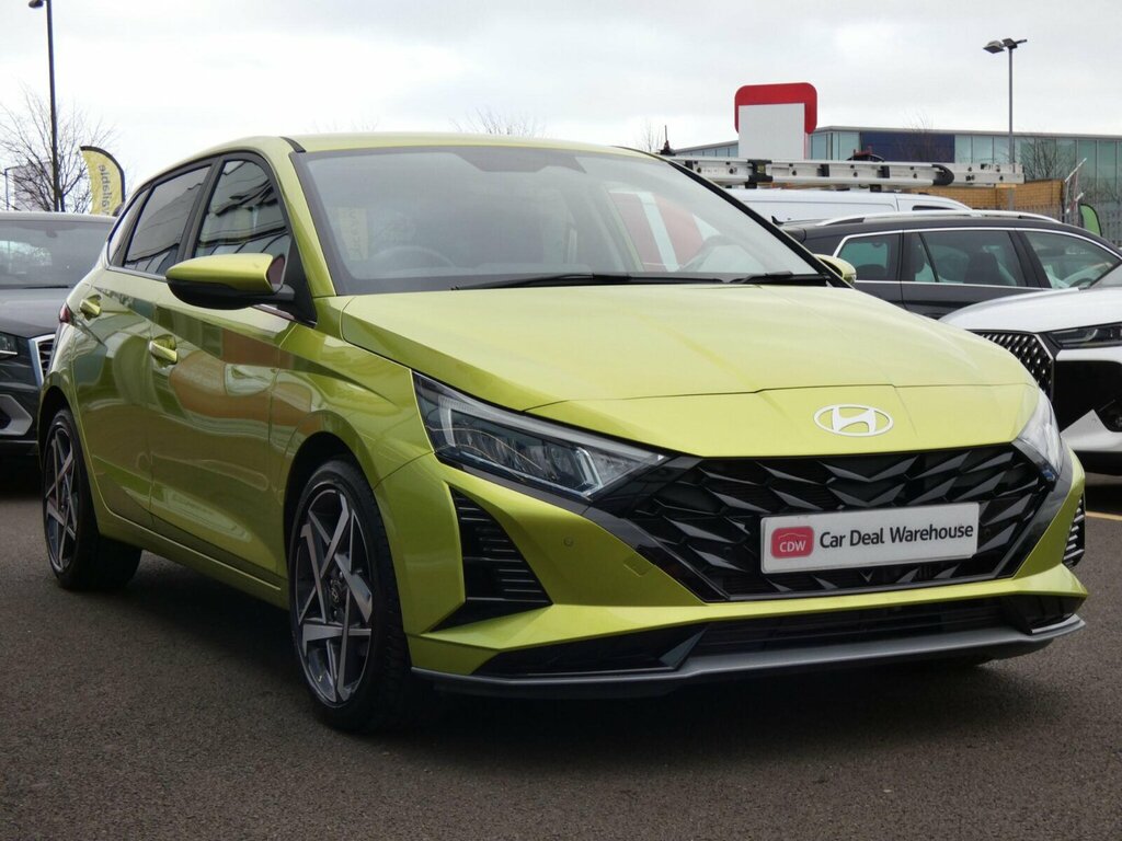 Hyundai I20 1.0 T-gdi Premium Euro 6 Ss EJ75XFB Green #4