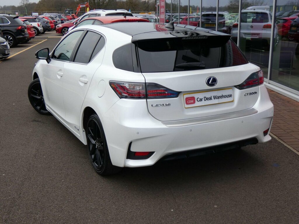 Lexus CT 1.8 200H Sport Cvt Euro 6 Ss White #3