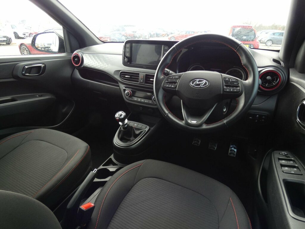 Hyundai I10 1.0 T-gdi N Line Euro 6 Ss SM72ZZE Black #6