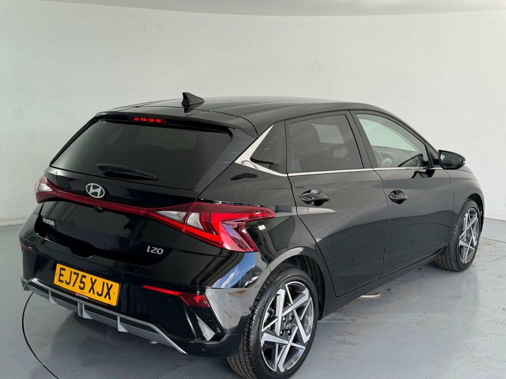 Hyundai I20 1.0 T-gdi Premium Euro 6 Ss EJ75XJX Black #3