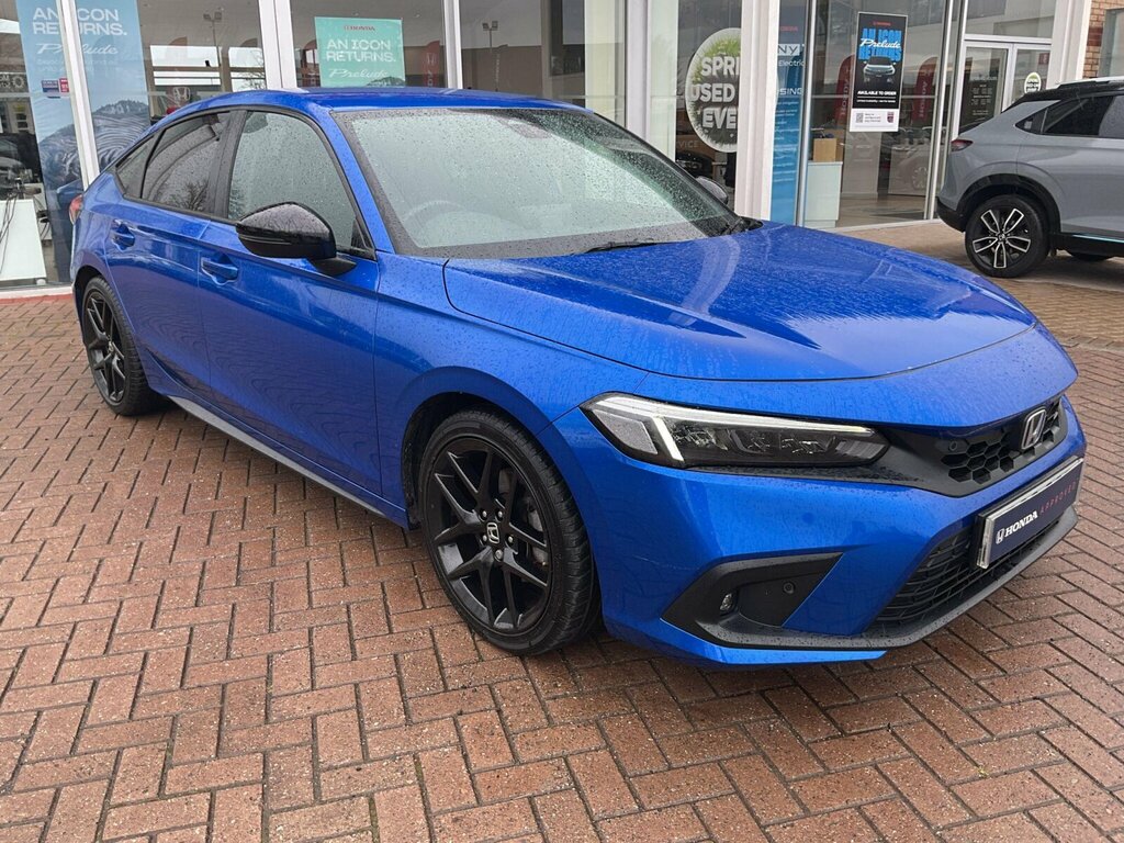 Honda Civic 2.0 H I-mmd Sport Ecvt Euro 6 Ss SR23OCD Blue #6