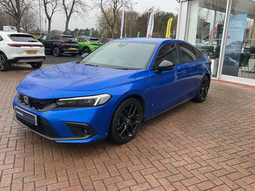 Honda Civic 2.0 H I-mmd Sport Ecvt Euro 6 Ss SR23OCD Blue #3